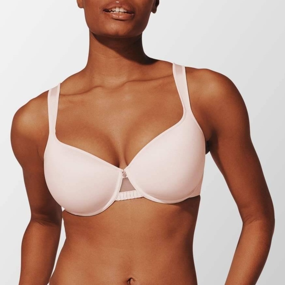 ThirdLove Bra Womens 38E 24/7 Perfect Coverage Soft Pink Underwire Memory Foam